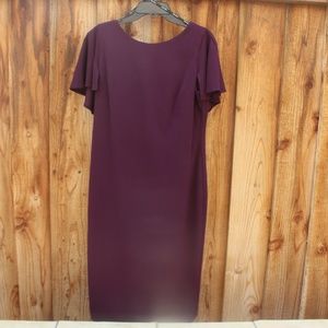Calvin Klein purple dress